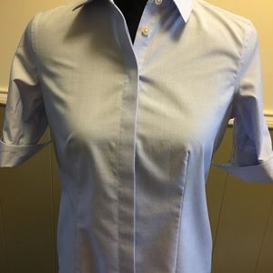 Size 4P Tailored button up